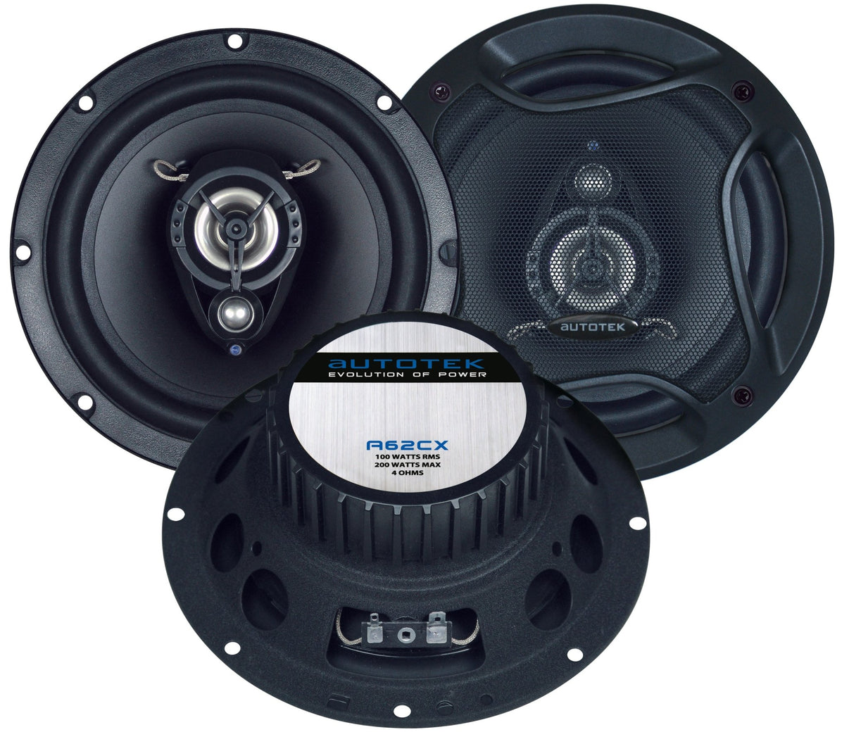 6,5" koaksial højttaler 200W - Carlevel - Bilhøjttaler