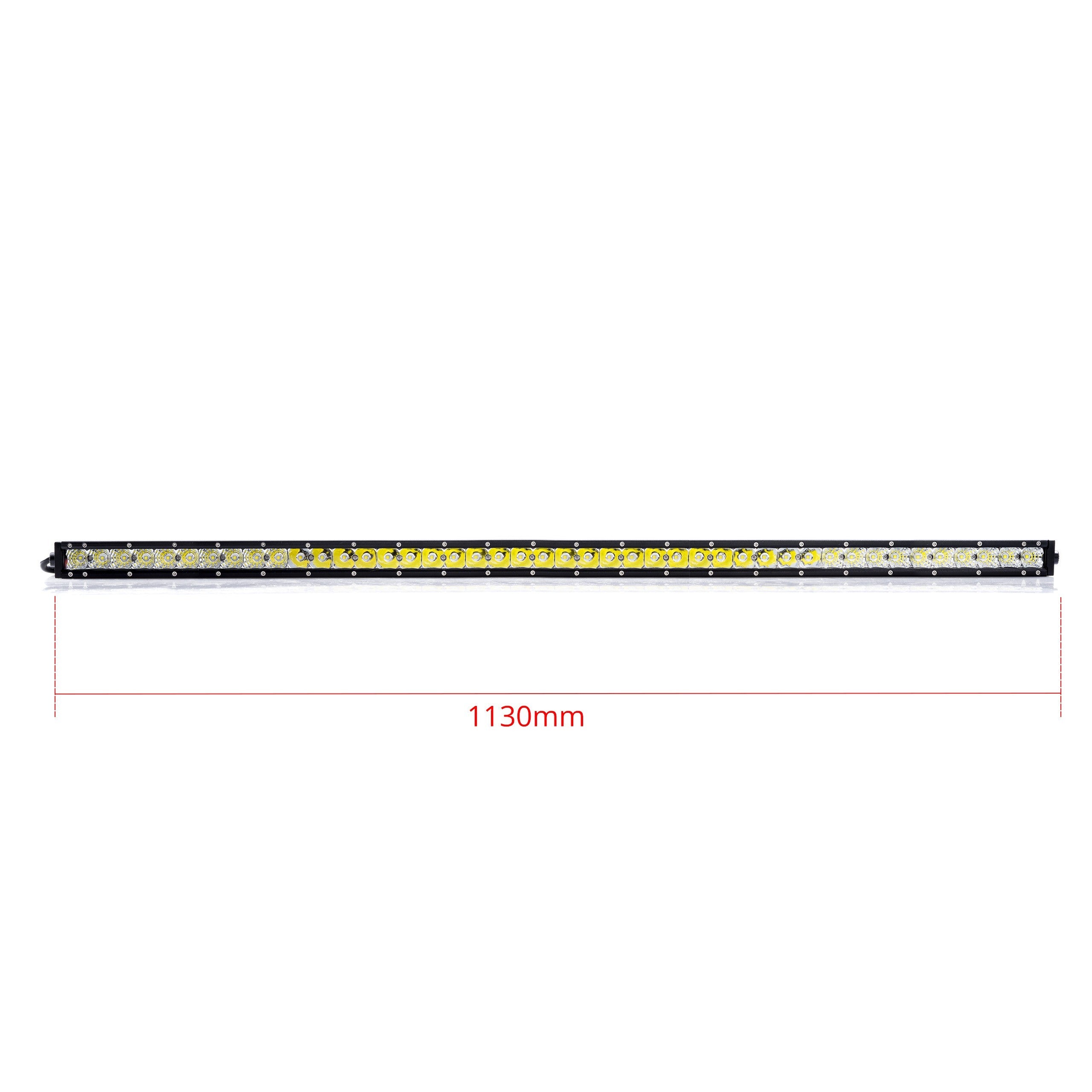 LED-arbetslampa – 220 W – 6000K – 44 LED – 15400 LM – 1130 mm
