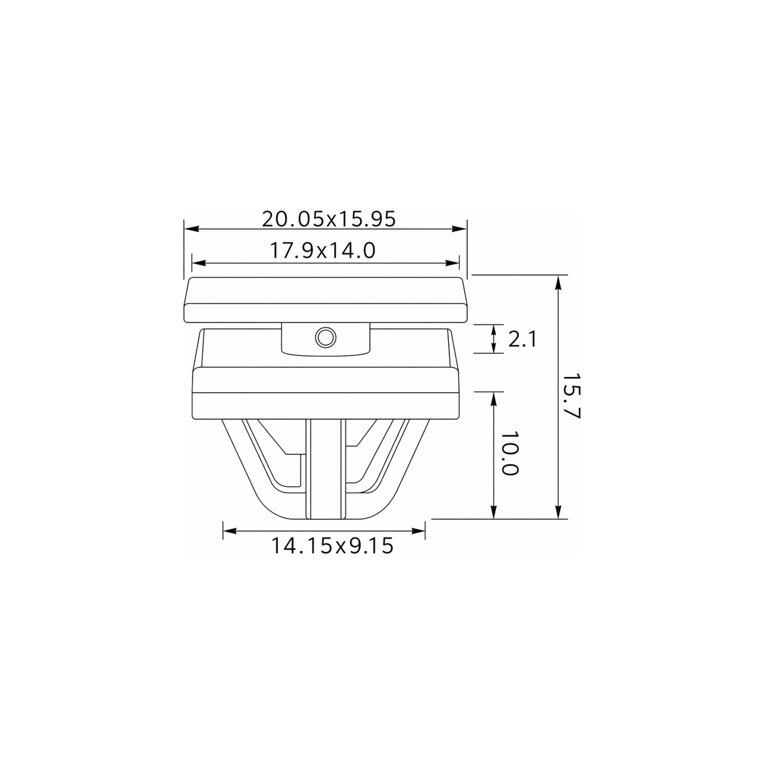 Fästclips Hyundai Kona/Tucson m.fl. – 10-pack