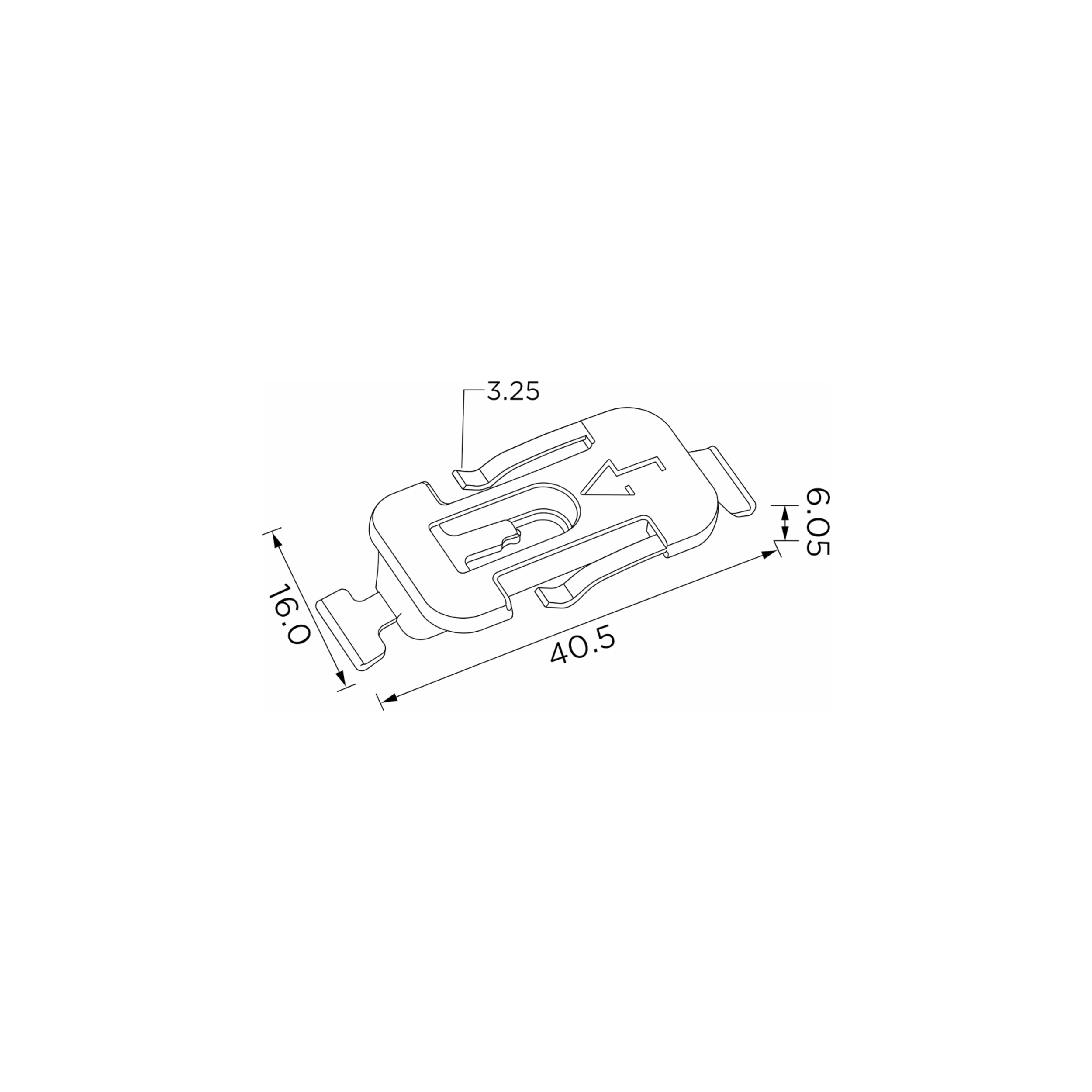 Fästclips Audi A4 B8