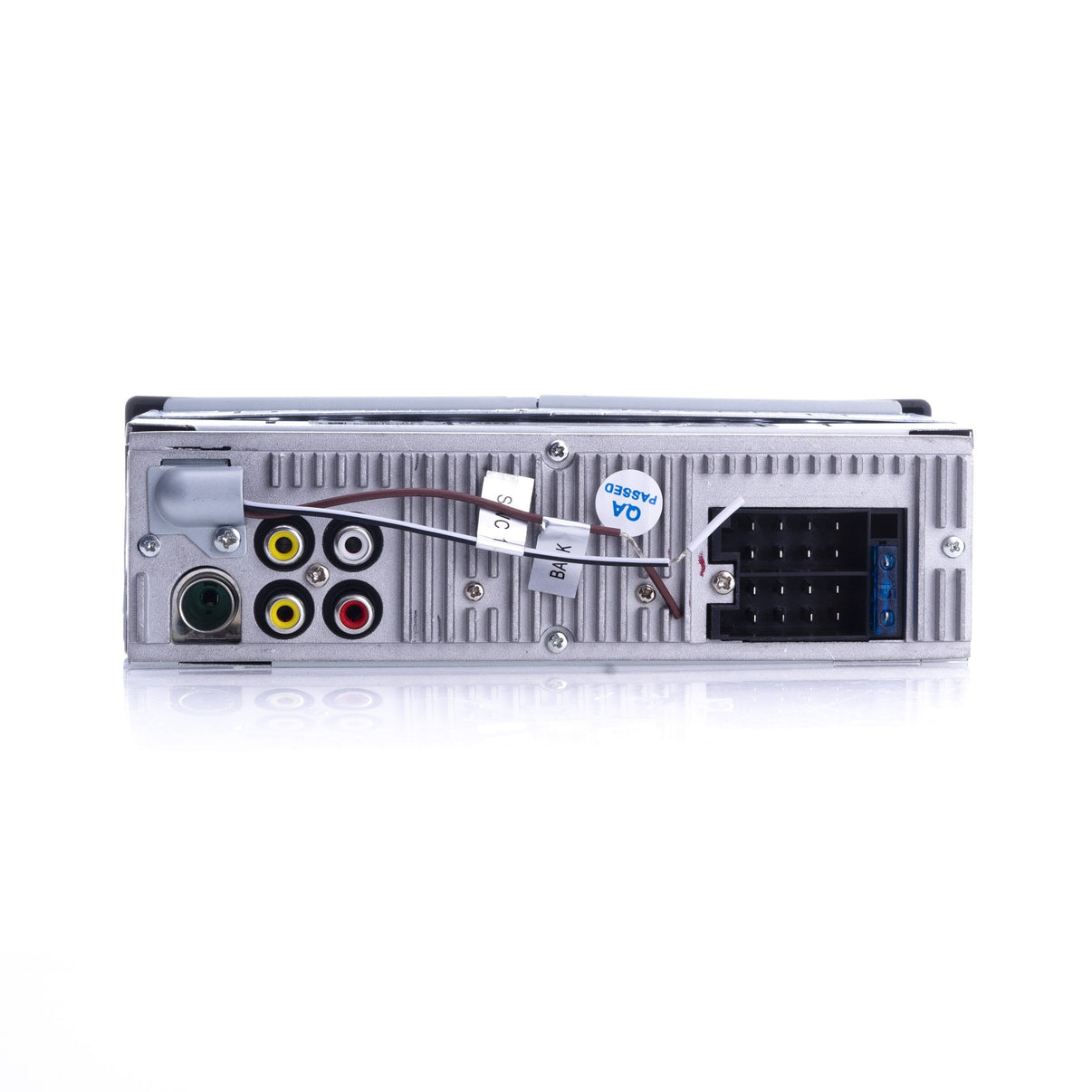 1-DIN-bilstereo – Svart – 9V - 16V – 188 mm – 58 × 104 mm