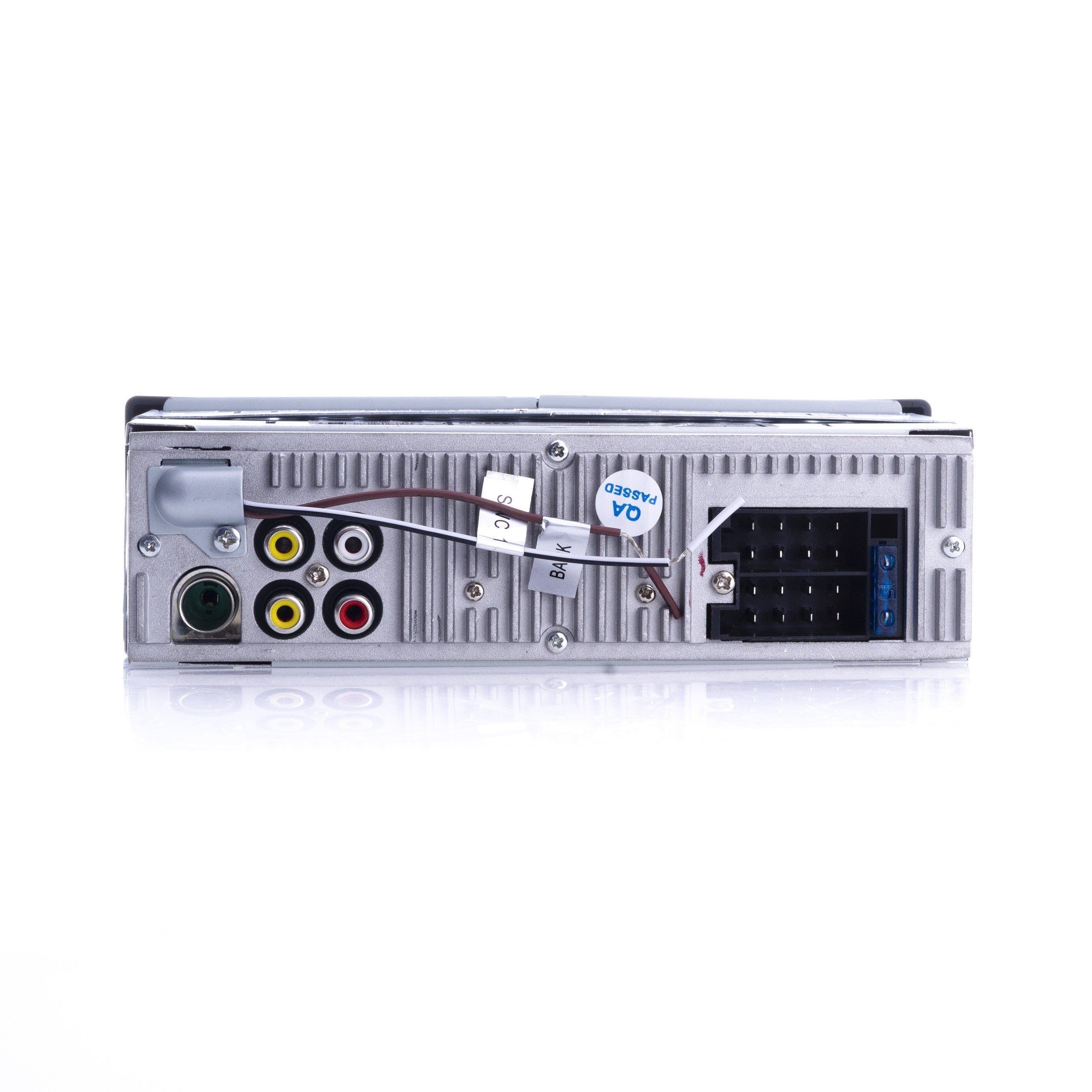 1-DIN-bilstereo – Svart – 9V - 16V – 188 mm – 58 × 104 mm