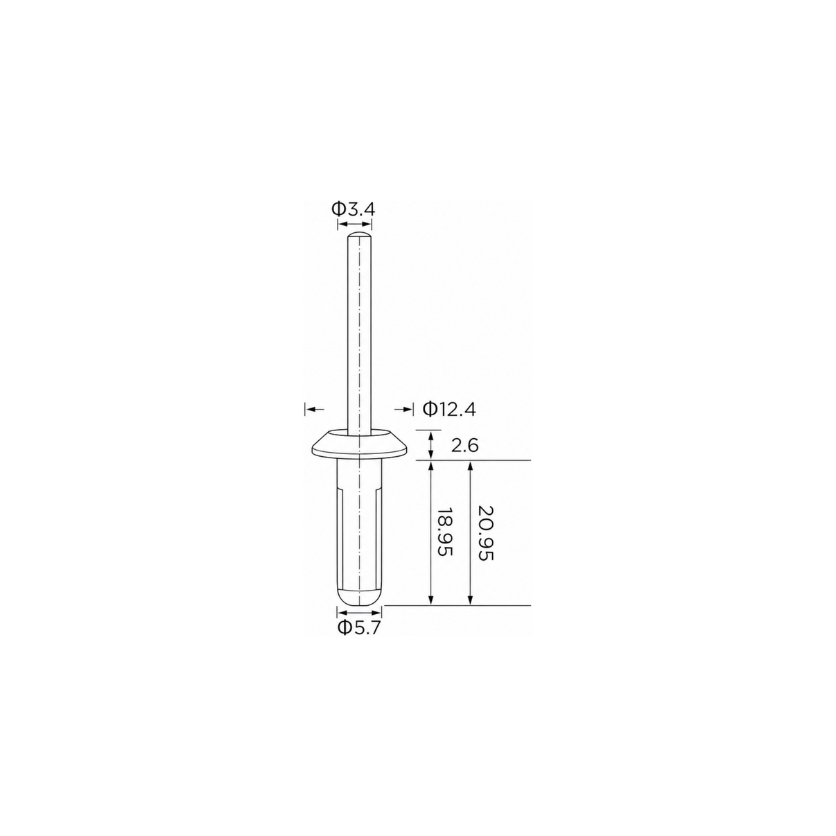 Fästclips BMW 4 Coupé – 10-pack