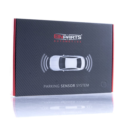 Parkeringssensor – Svart – ultraljudssensor – 8 sensorer – 4x 2,5 m/ 4x 6 m