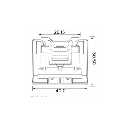 Fästclips – 10-pack