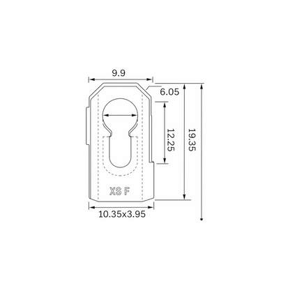Fästclips – 10-pack – Stabil montering