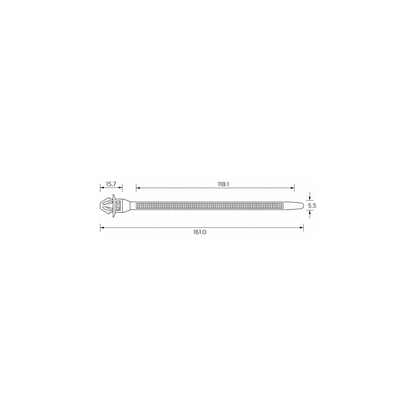 Fästclips Honda Accord VII/City IV m.fl. – 10-pack