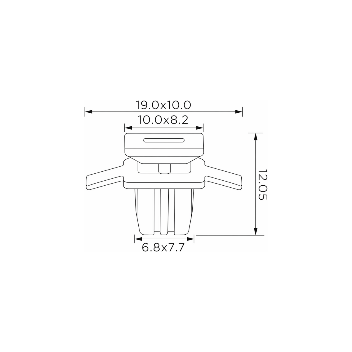 Fästclips Honda CIVIC I/Insight m.fl. – 10-pack