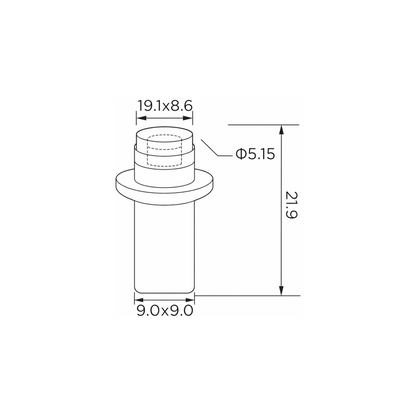 Fästclips – 10-pack