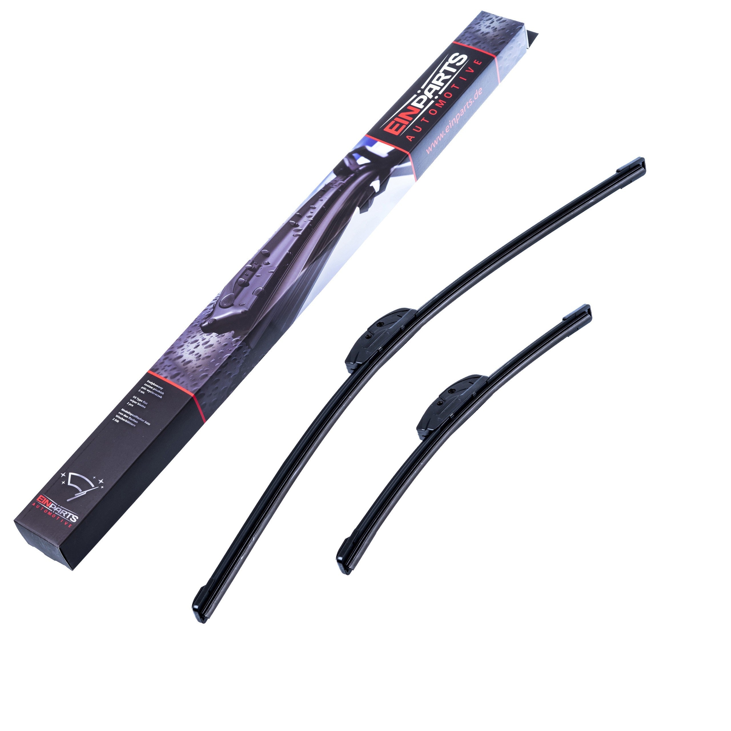 Torkarblad fram Daihatsu Charade/Fiat 500EV m.fl. – 2-pack