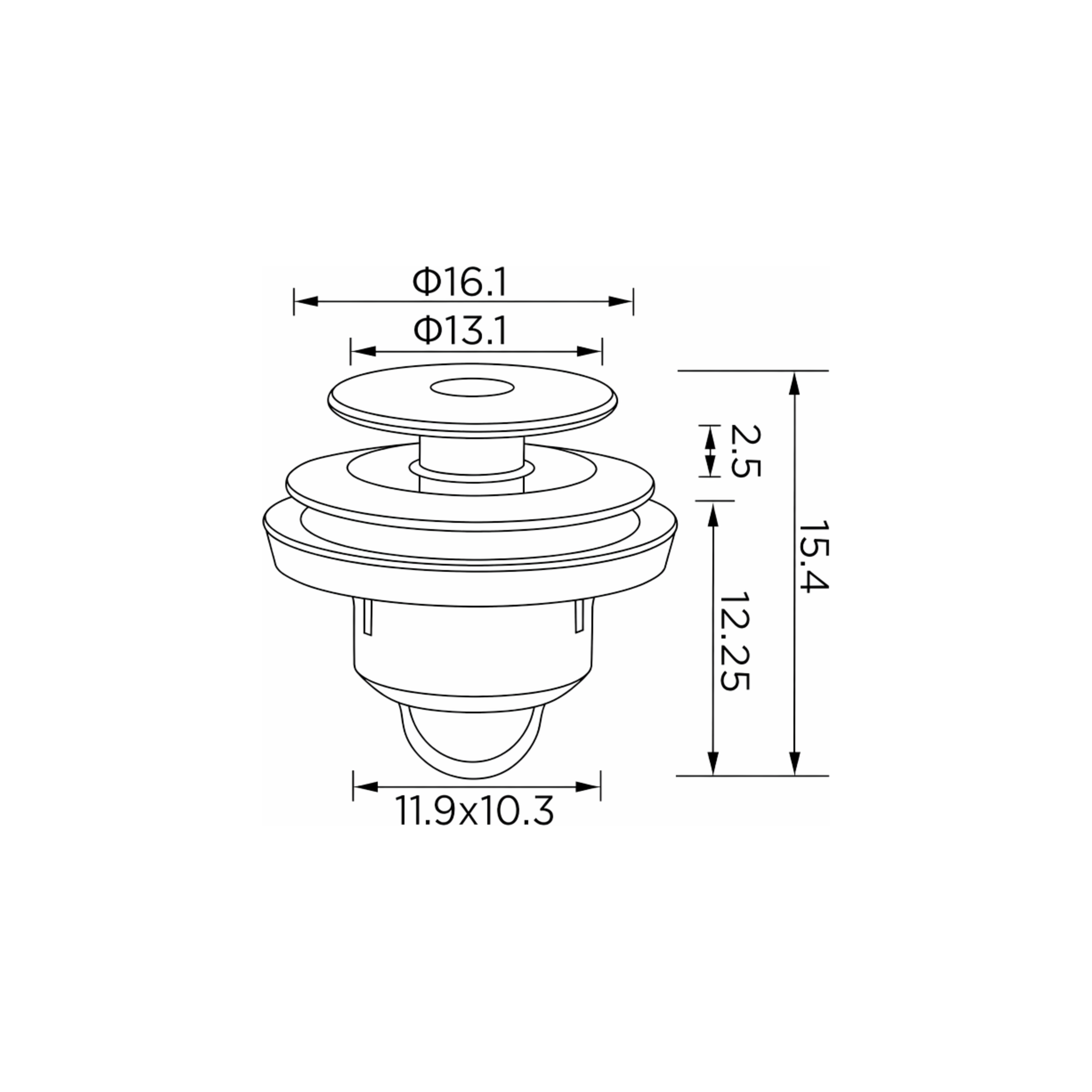 Fästclips Nissan Qashqai I/Qashqai +2 – 10-pack