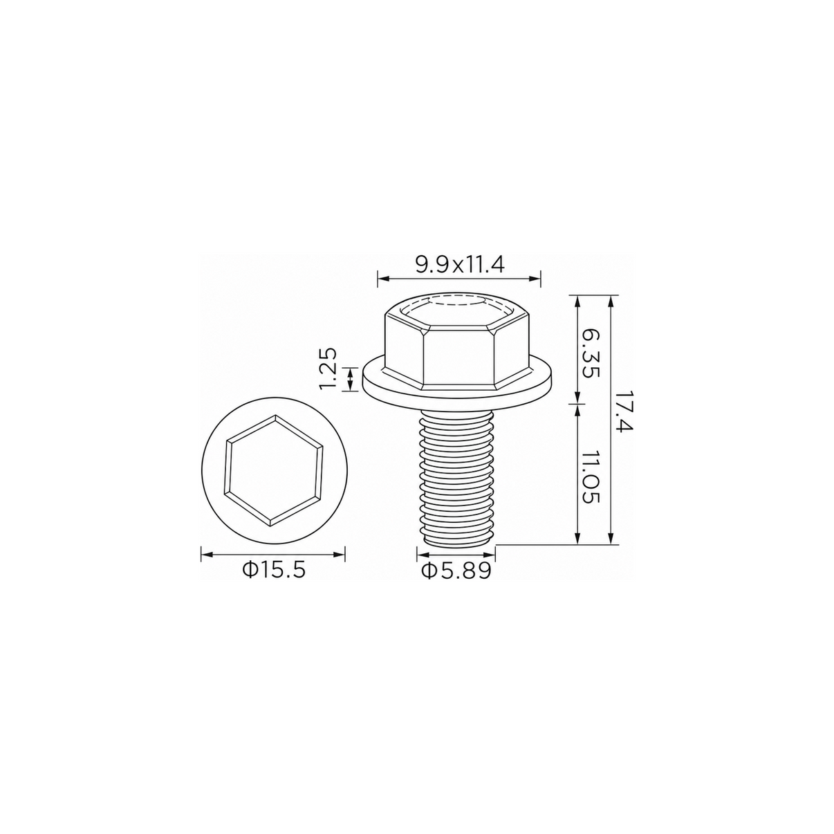 Fästclips Lexus Es/Gs m.fl. – 10-pack
