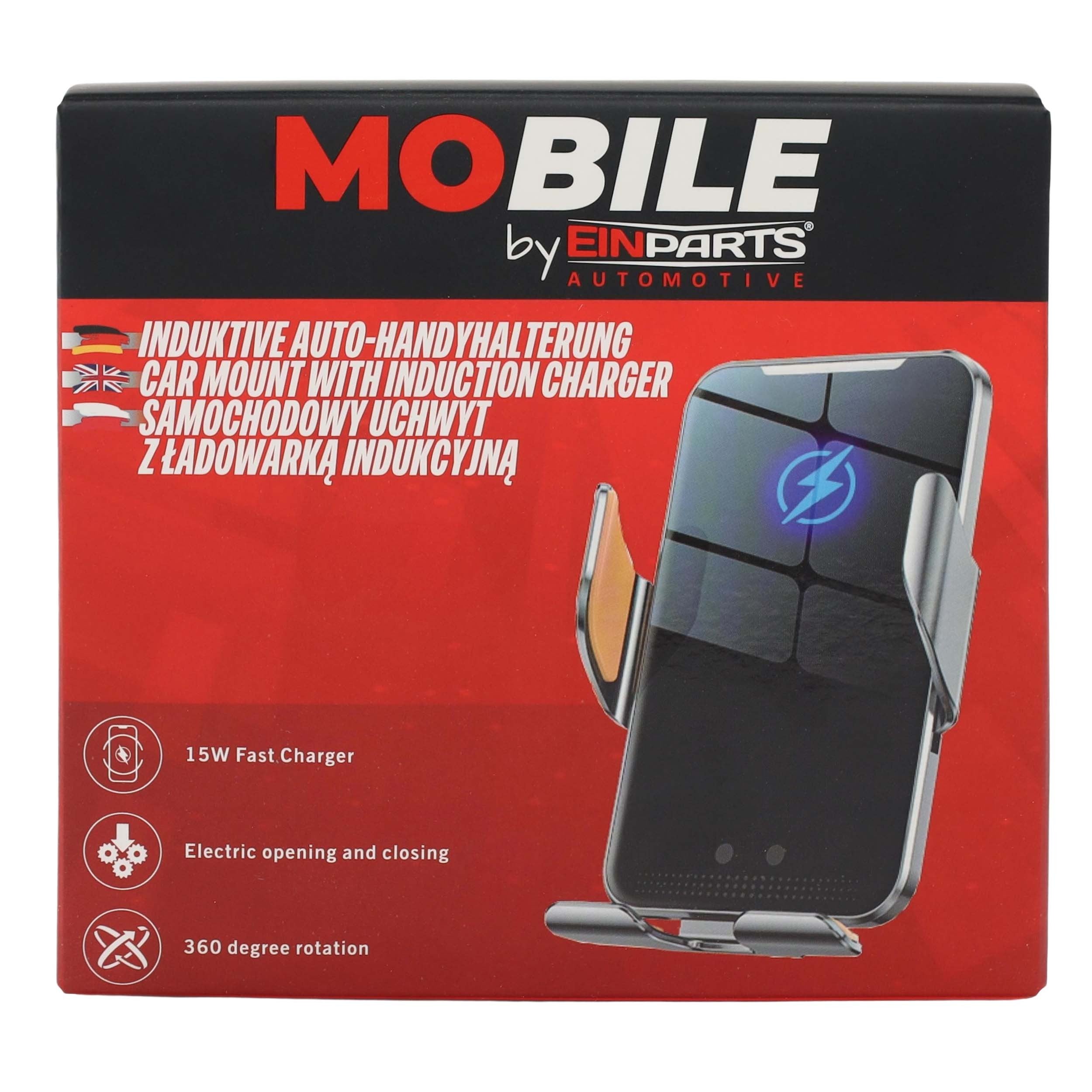 Mobilhållare – 102 × 71 × 46 mm