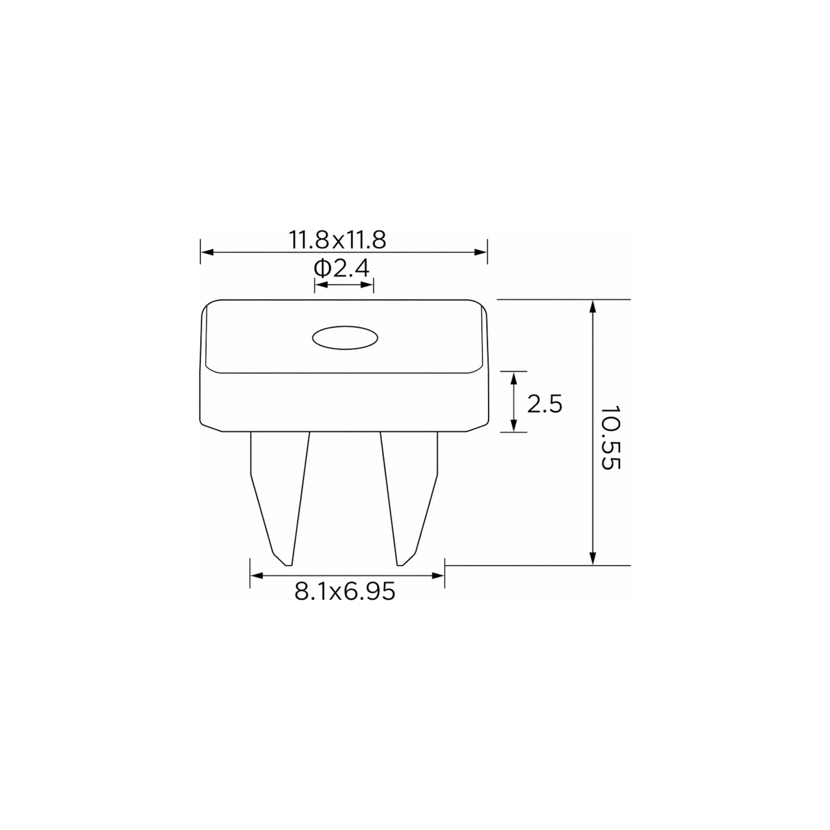 Fästclips Honda Accord III/Accord III Aerodeck m.fl. – 10-pack