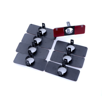 Parkeringssensor – Vit – ultraljudssensor – 8 sensorer – 4x 2,5 m/ 4x 6 m
