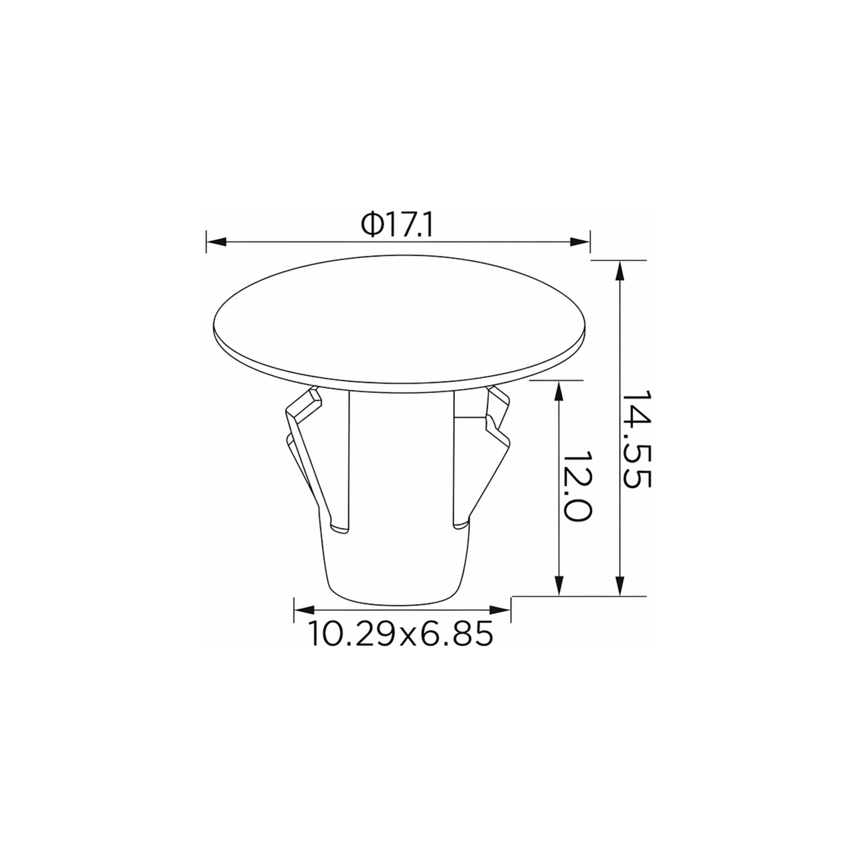 Fästclips Toyota Avensis/Avensis Verso m.fl. – 10-pack