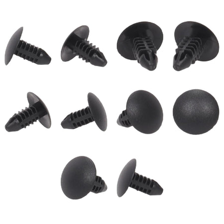 Fästclips – 10-pack – Stabil montering, Fiskbensprofil