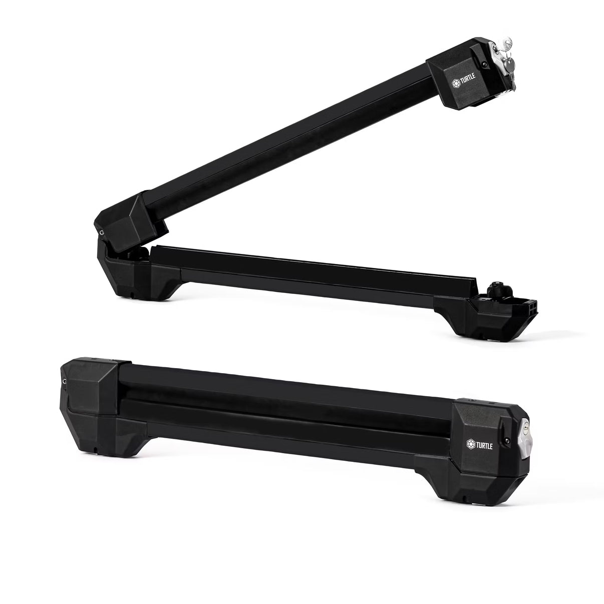Skiholder Turtle APEX4 4 ski - låsbar til tagbøjler - alternativ udsigt - Load & Drag > Skiholder