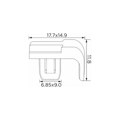 Fästclips Toyota Hilux V/Land Cruiser 80 m.fl. – 10-pack