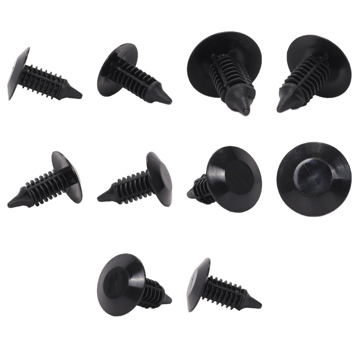 Fästclips – 10-pack – Stabil montering, Fiskbensprofil