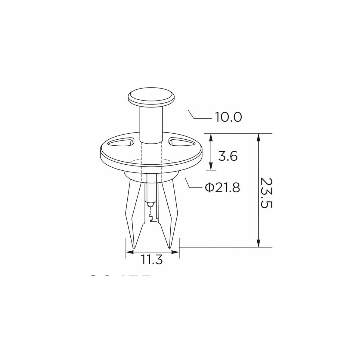 Fästclips – 10-pack