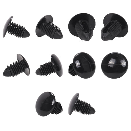 Fästclips – 10-pack – Stabil montering, Fiskbensprofil