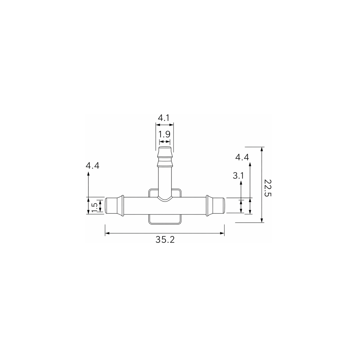 Fästclips – 10-pack