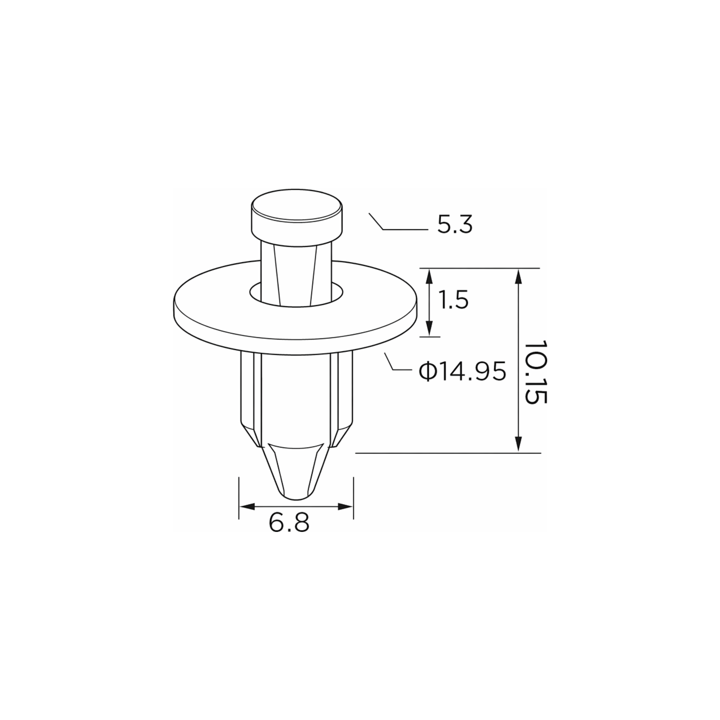 Fästclips