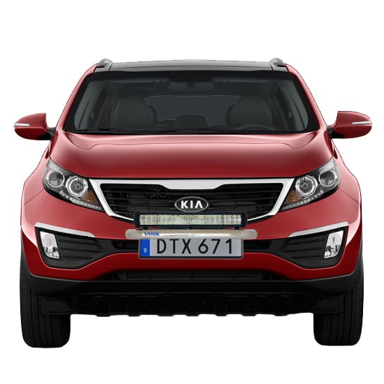 Voolbar Kia Sportage 2011 – 2015 – produktbild framifrån | Voolbar