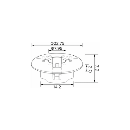 Fästclips – 10-pack