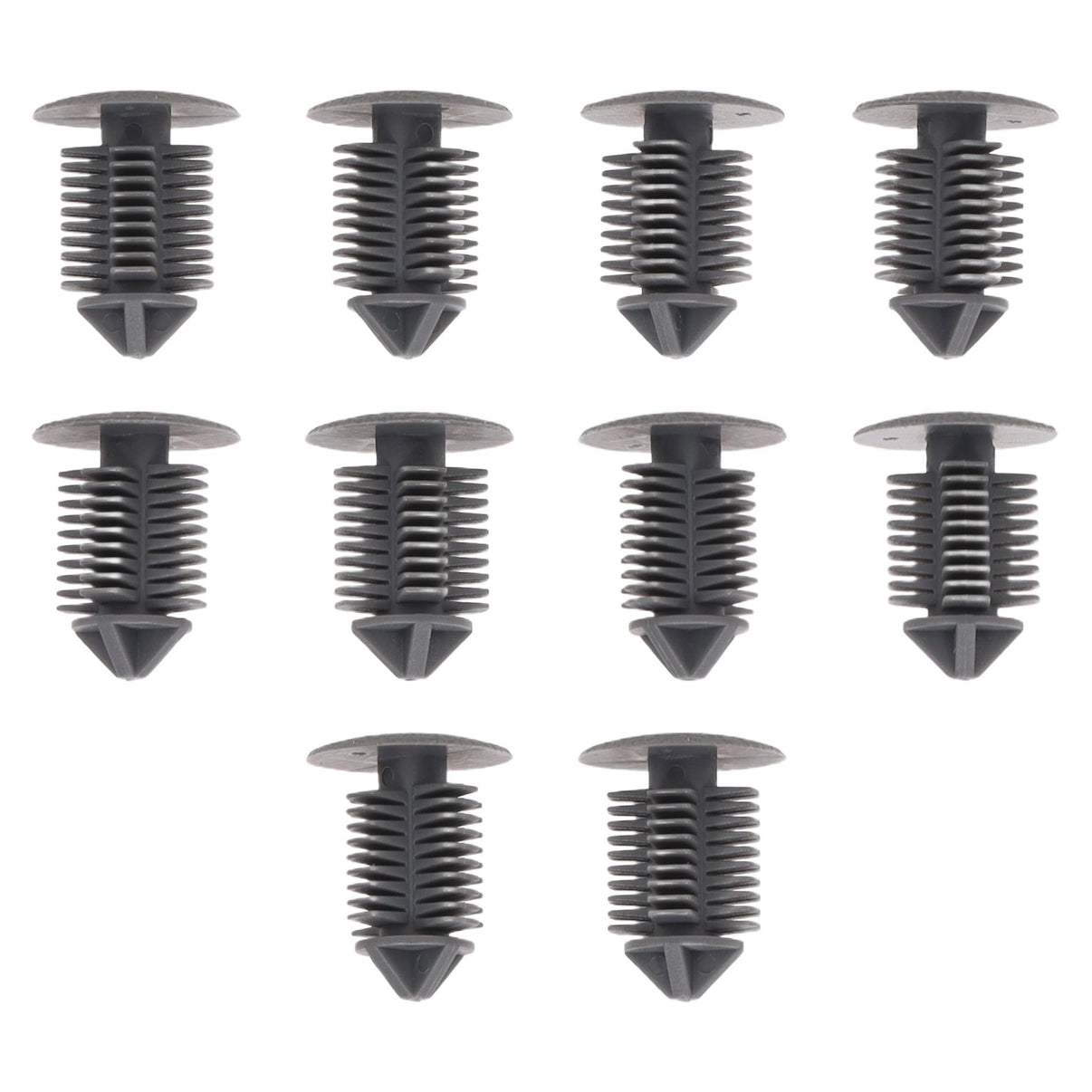 Fästclips – 10-pack – Svart