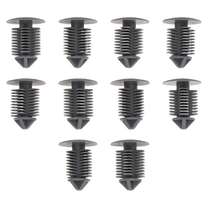 Fästclips – 10-pack – Svart