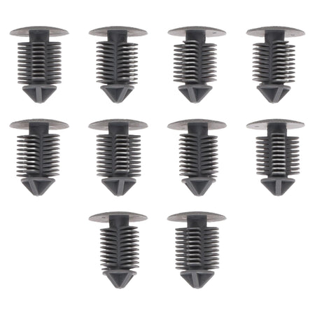 Fästclips – 10-pack – Svart