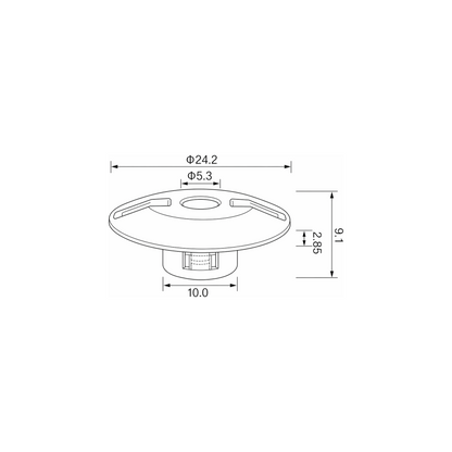 Fästclips – 10-pack