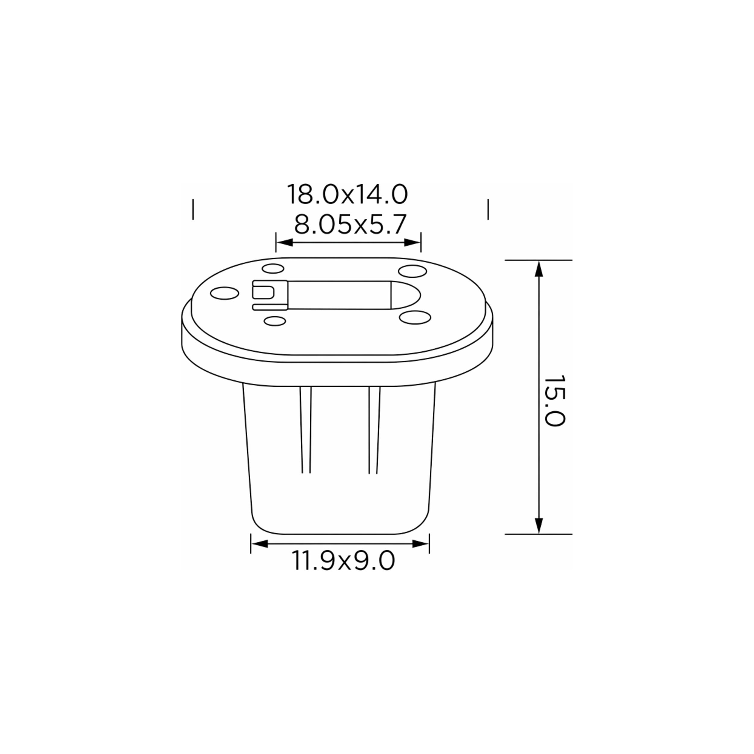 Fästclips – 10-pack