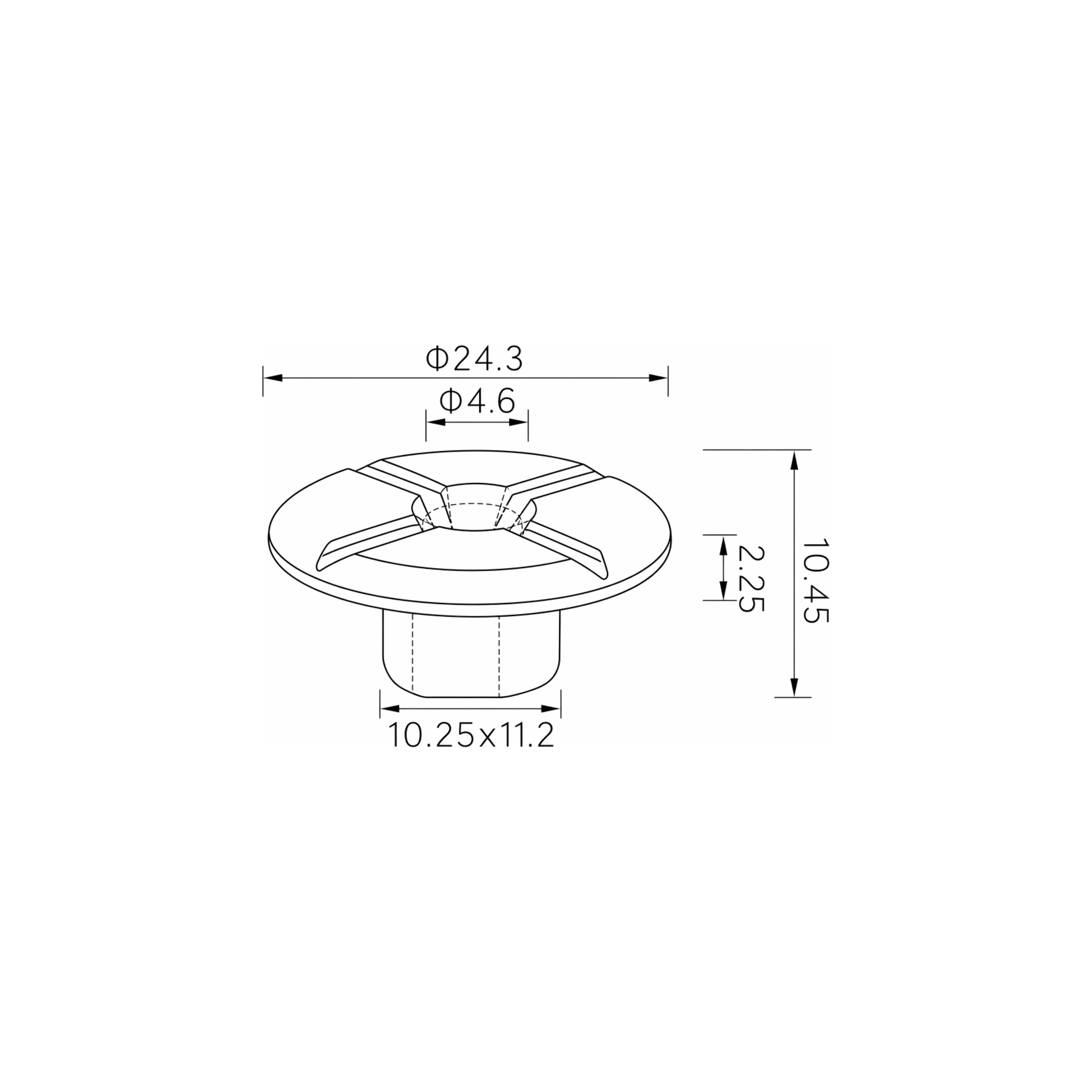 Fästclips – 10-pack