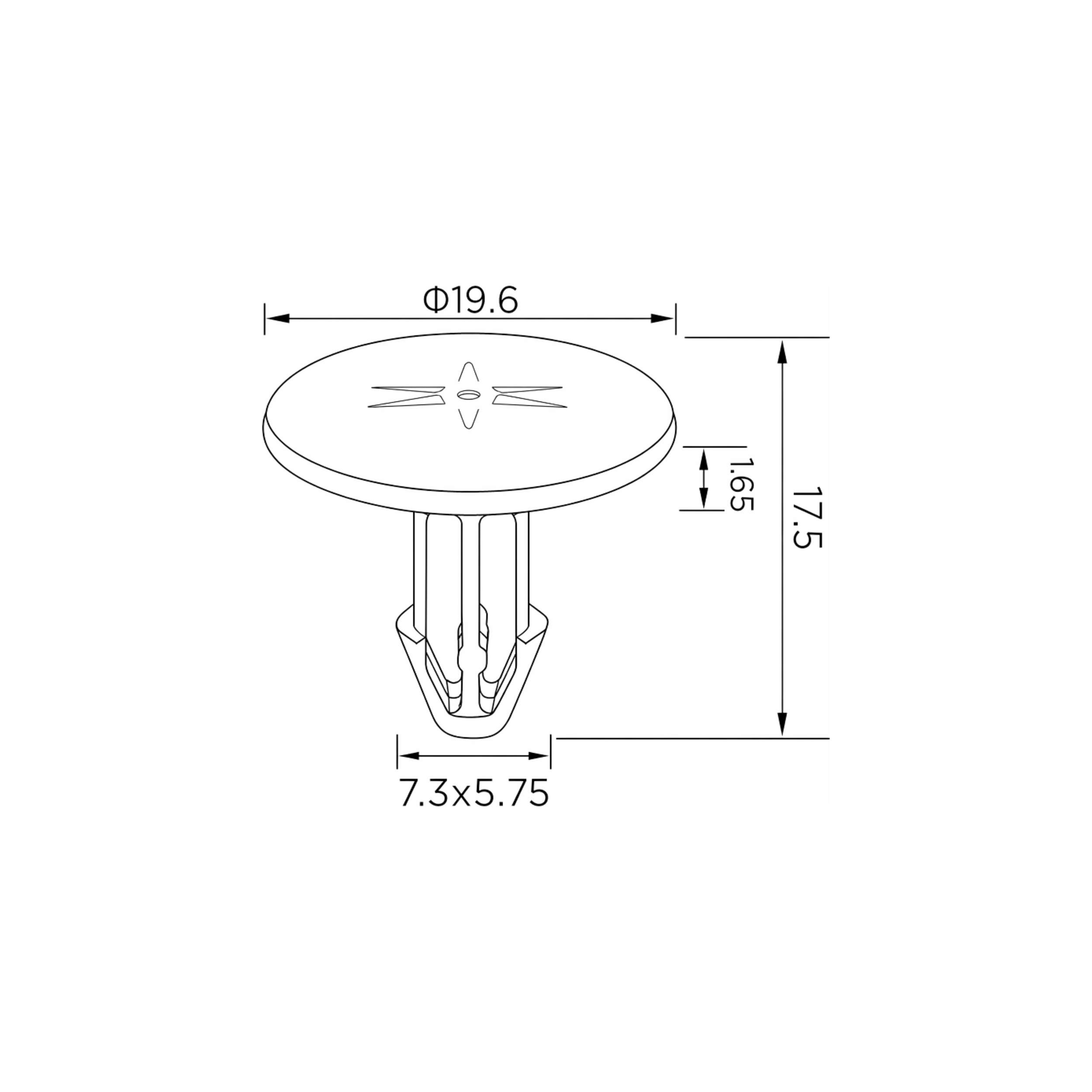 Fästclips – 10-pack