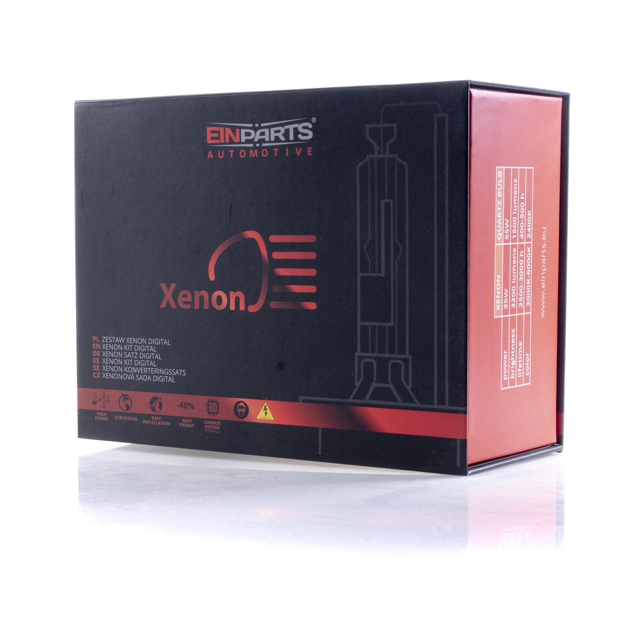 Xenonkit – H1 – P14,5S – 5000K – 35 W – 9V - 16V