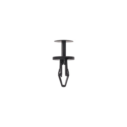 Fästclips – 10-pack – Svart