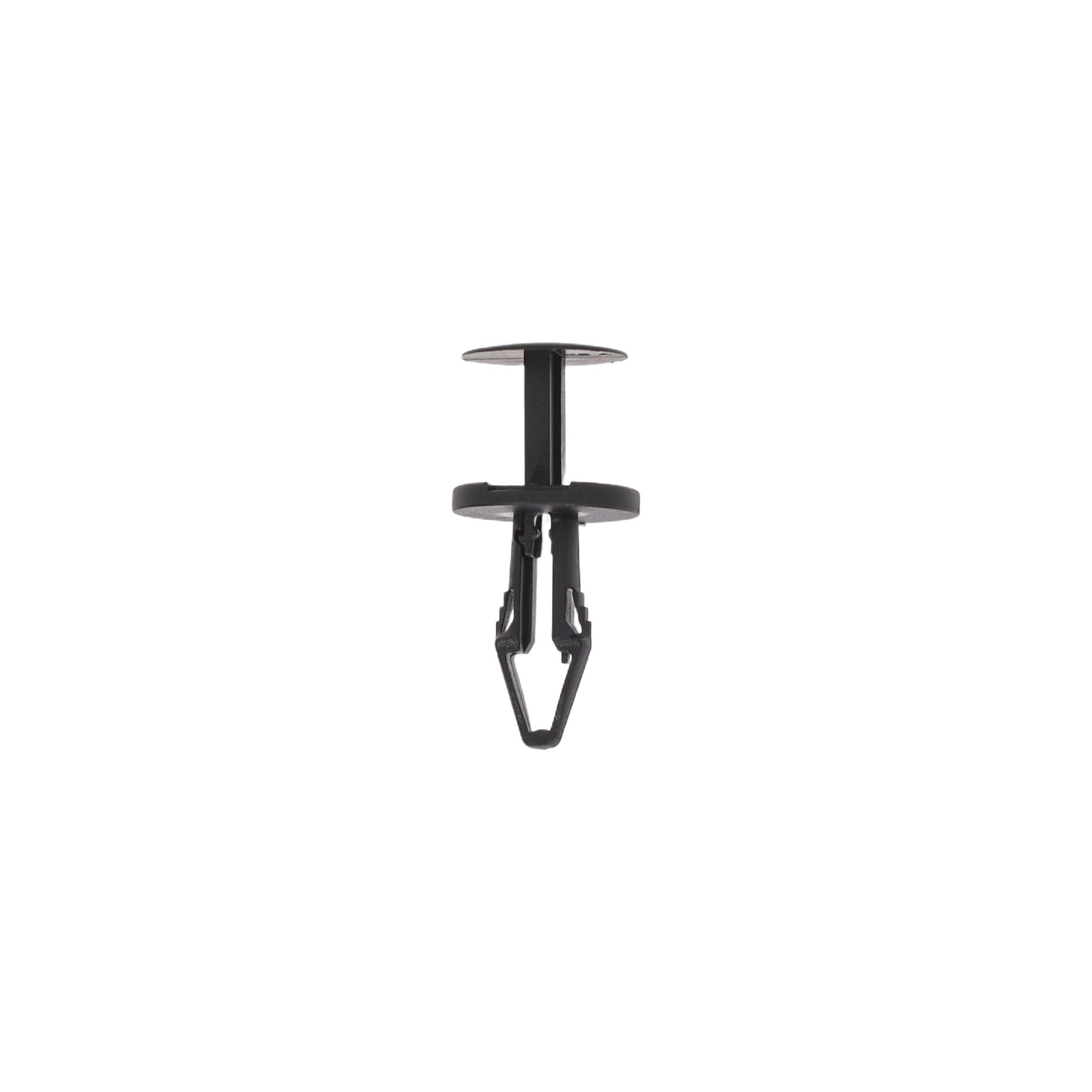 Fästclips – 10-pack – Svart
