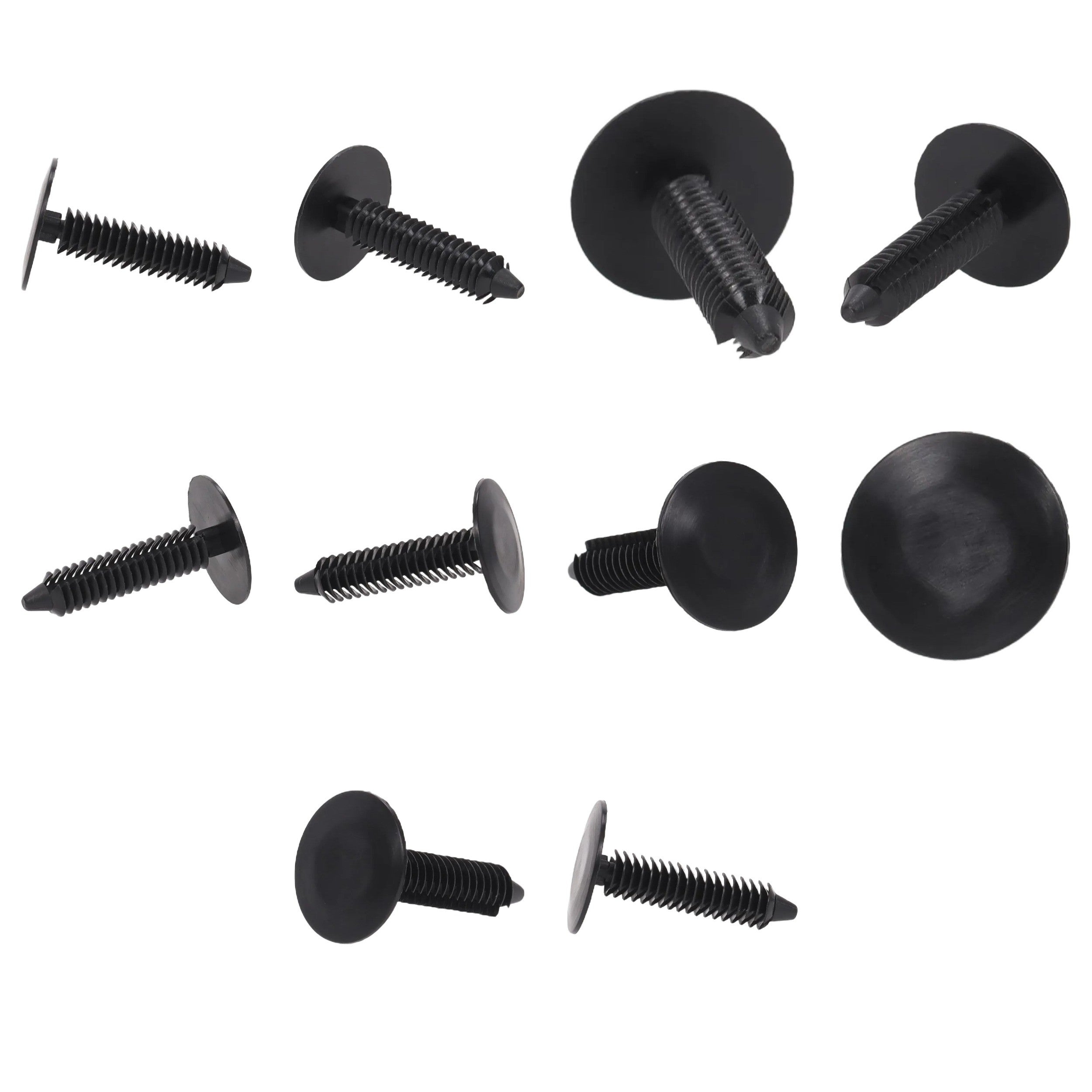 Fästclips – 10-pack – Stabil montering, Fiskbensprofil