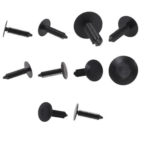 Fästclips – 10-pack – Stabil montering, Fiskbensprofil