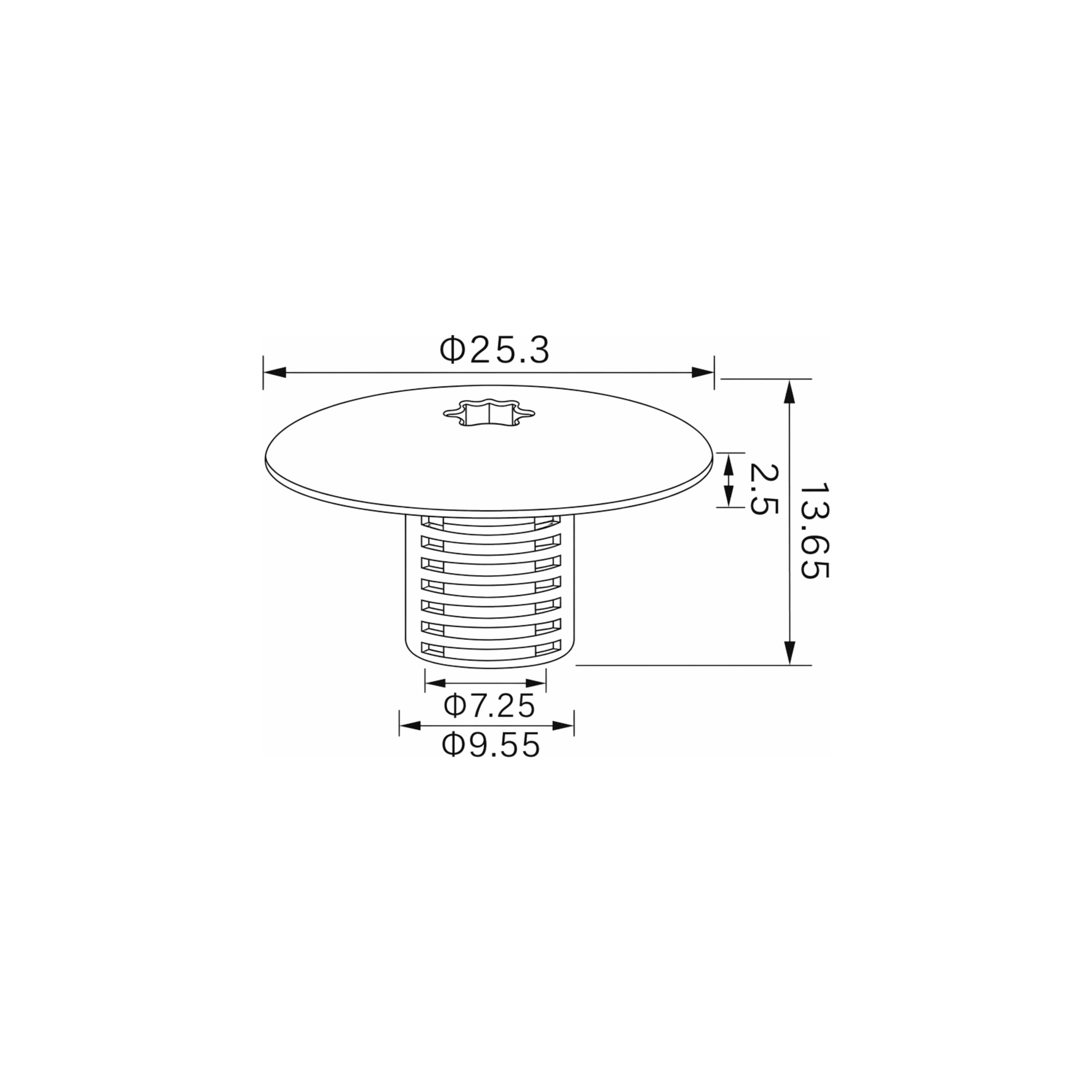 Fästclips Dodge Durango – 10-pack