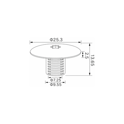 Fästclips Dodge Durango – 10-pack