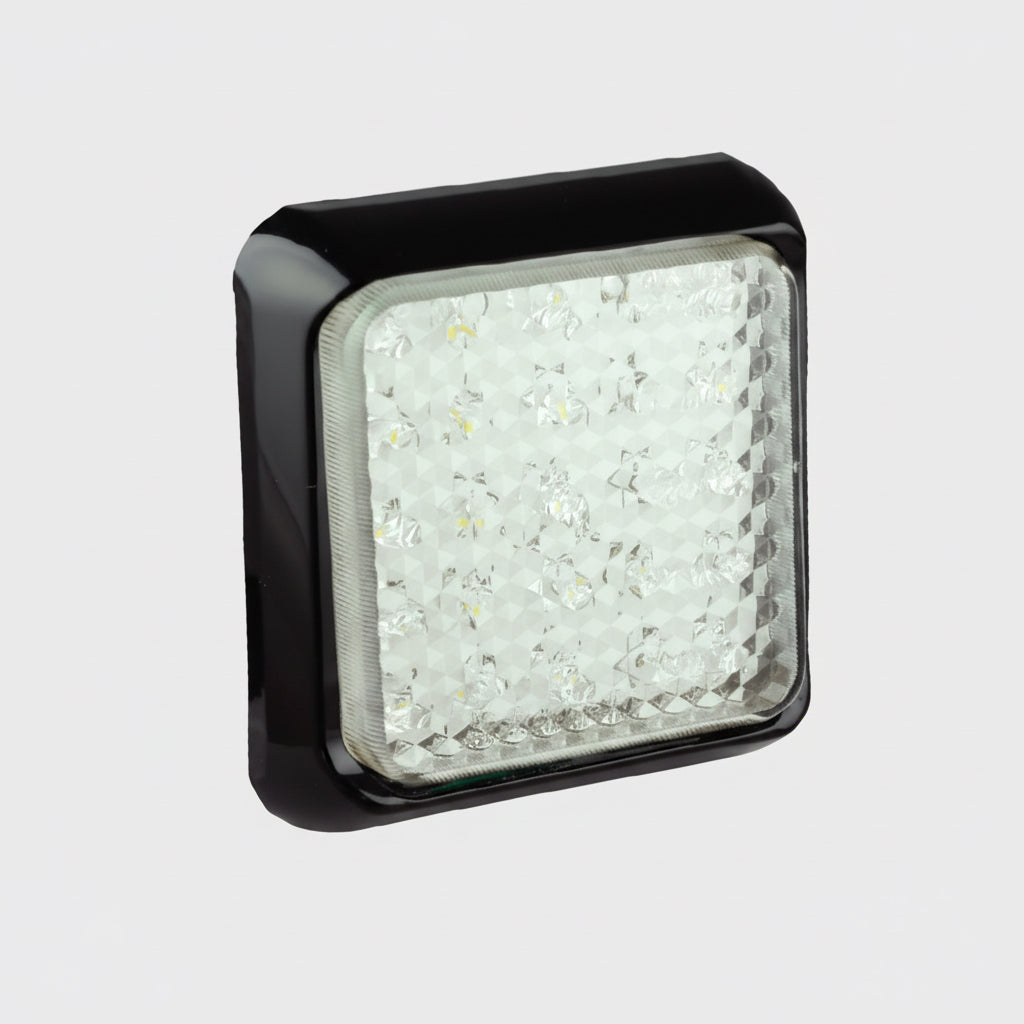 produktbild framifrån visande Backlampa 100WME Vit – LEA