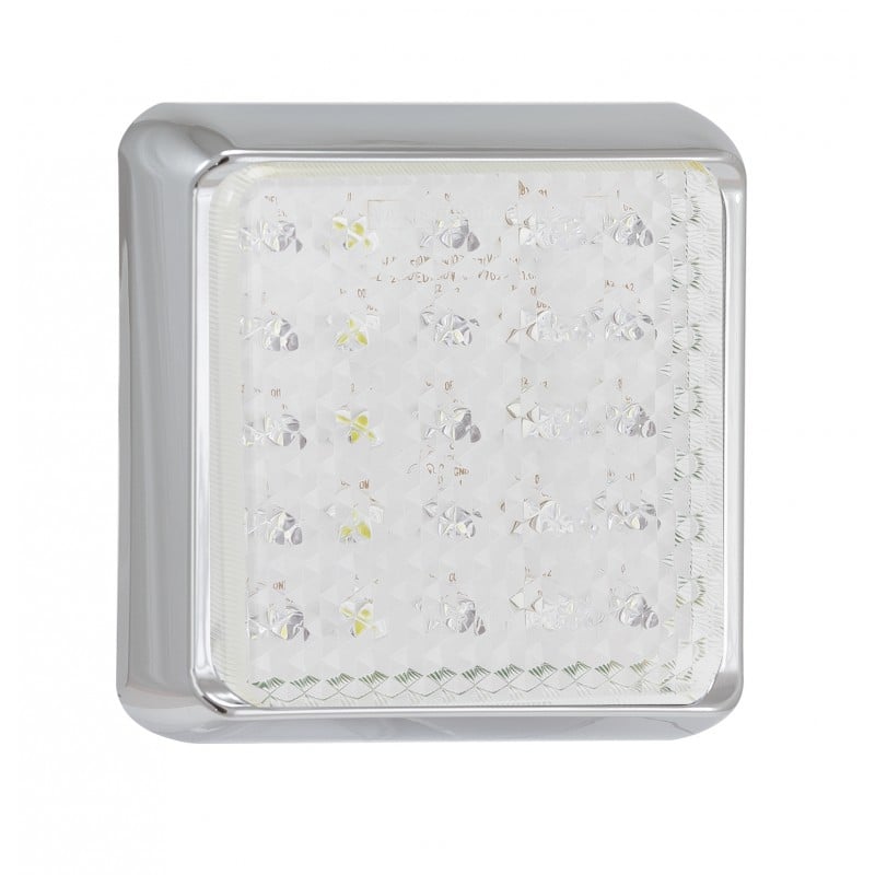 produktbild framifrån visande Backlampa 100CWME Vit – LEA