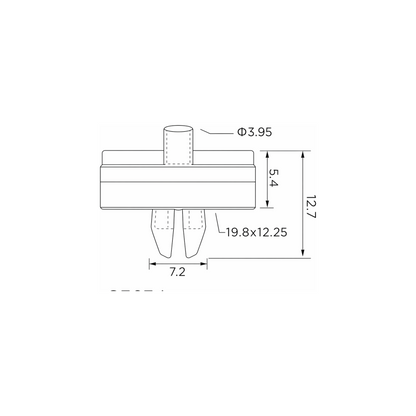 Fästclips BMW 5/5 Touring – 10-pack