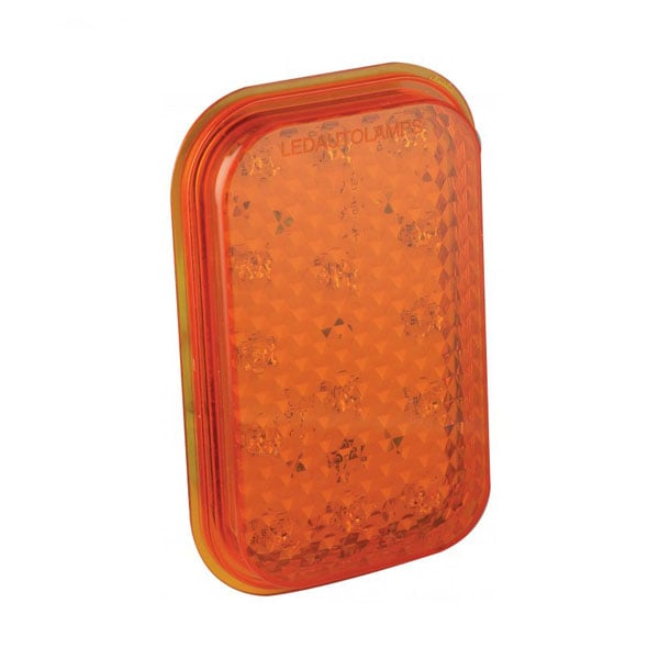 LED Blinkerslampa 130AME – produktbild framifrån | LEA