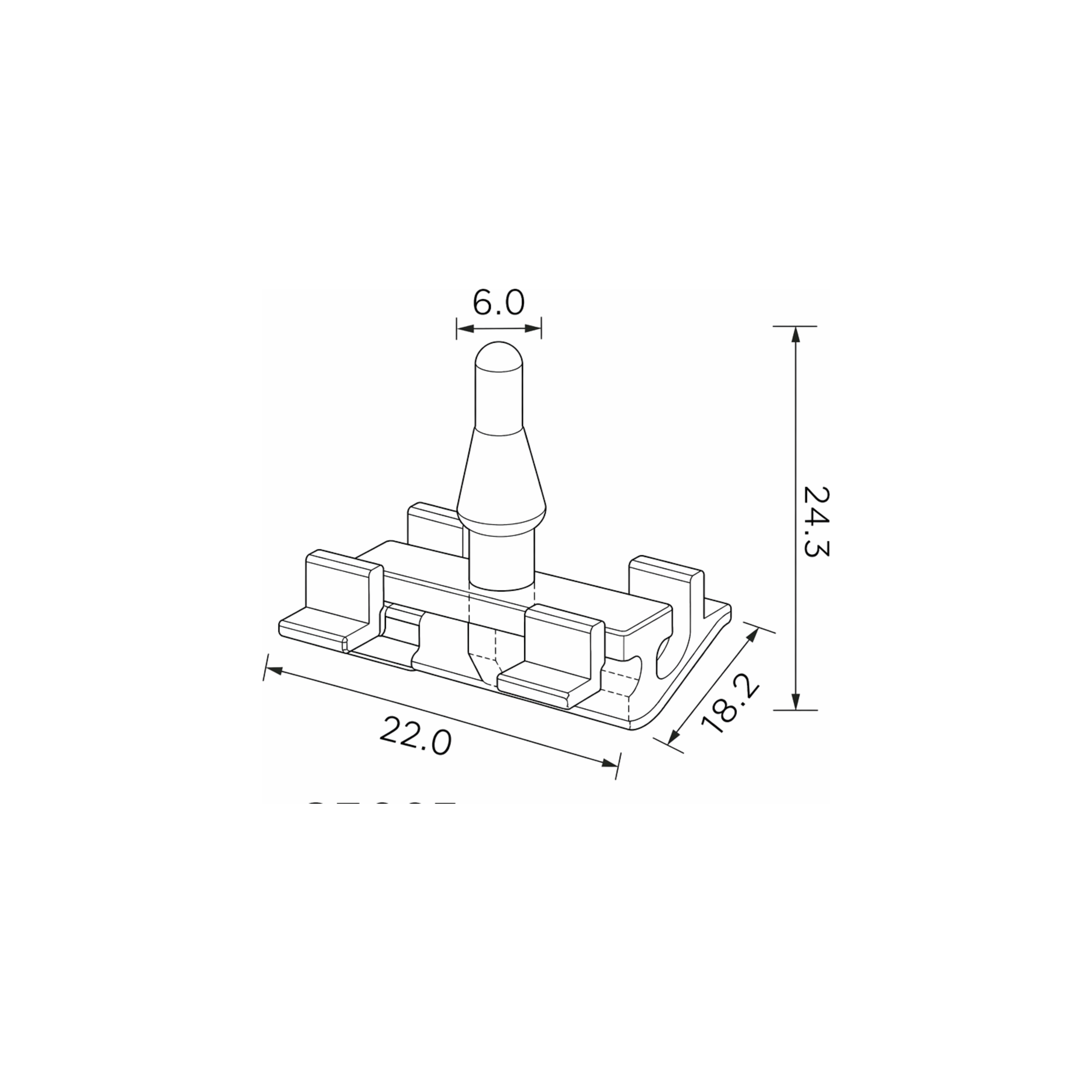 Fästclips – 10-pack