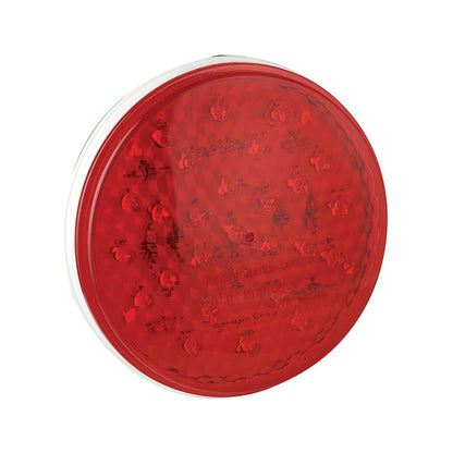 produktbild framifrån visande Baklampa 110RME Röd – LEA
